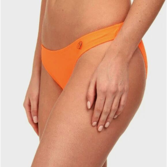 Body Glove Baby Love Bikini Top & Smoothies Basic Bottom Sz Large Orange Floral - Picture 16 of 16